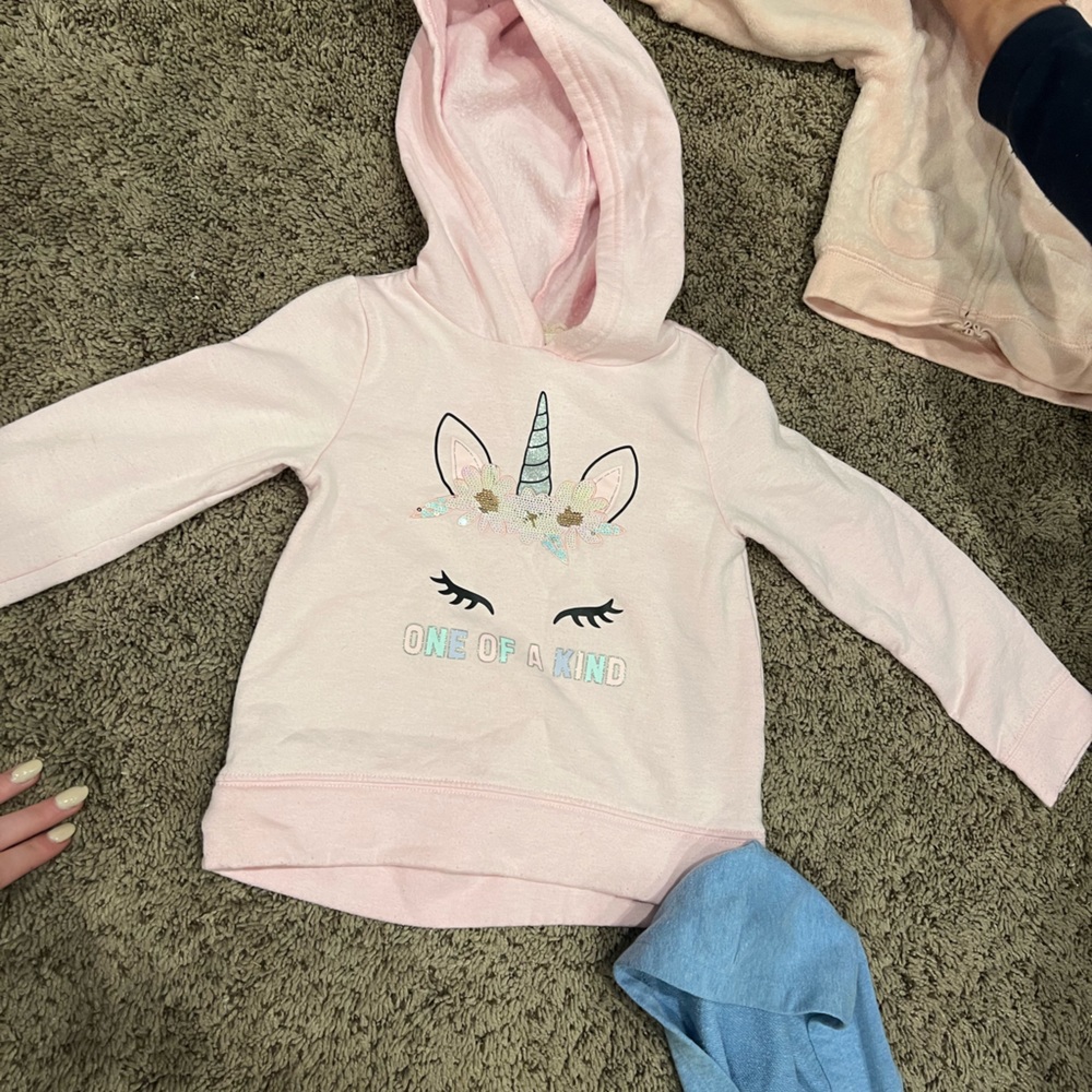 Sweatshirt unicorn size 4T